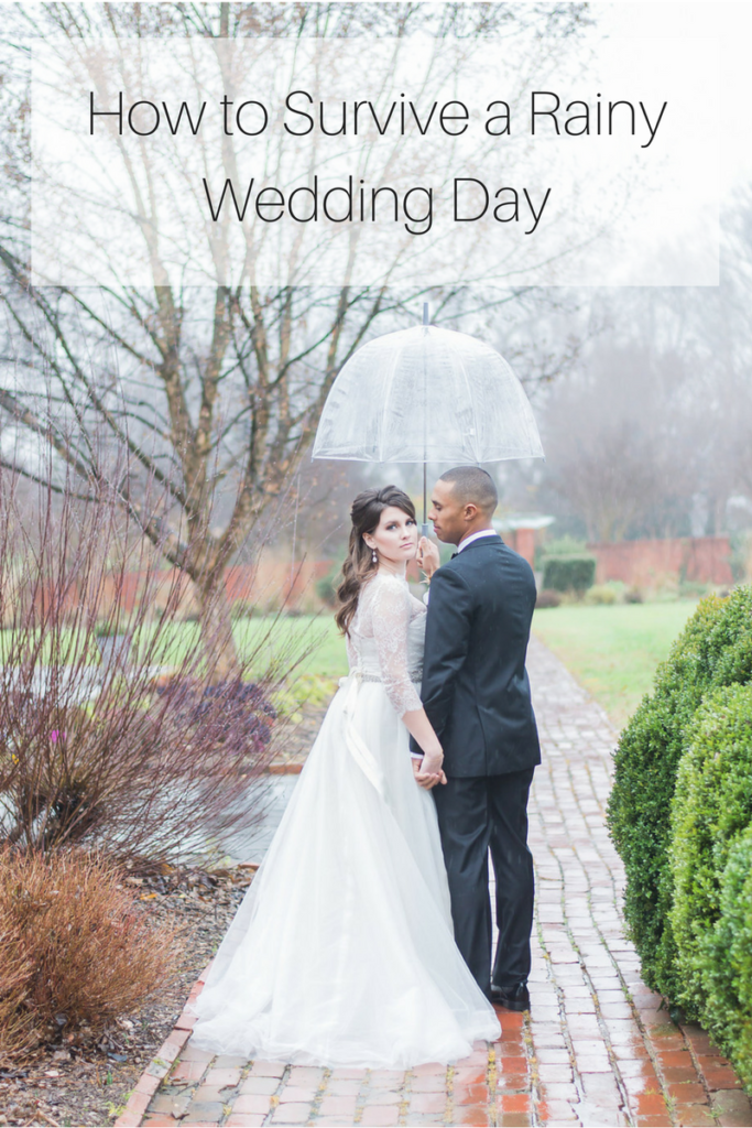 Simply Breathe Events | DC Wedding Planner | How to Survive a Rainy Wedding Day