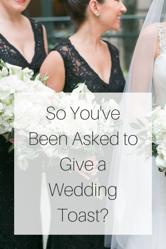 DC Wedding Planner | So You've Been Asked to Give a Wedding Toast? | Simply Breathe Events