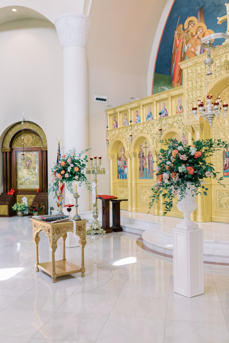 Wedding Ceremony at Saints Constantine & Helen Greek Orthodox Church