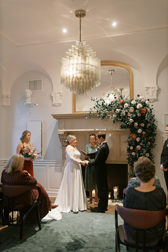 INDOOR CEREMONY AT THE RIGGS HOTEL